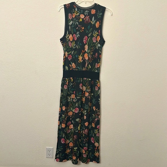 Theory Lewie Sleeveless Floral Dress - Picture 9 of 10